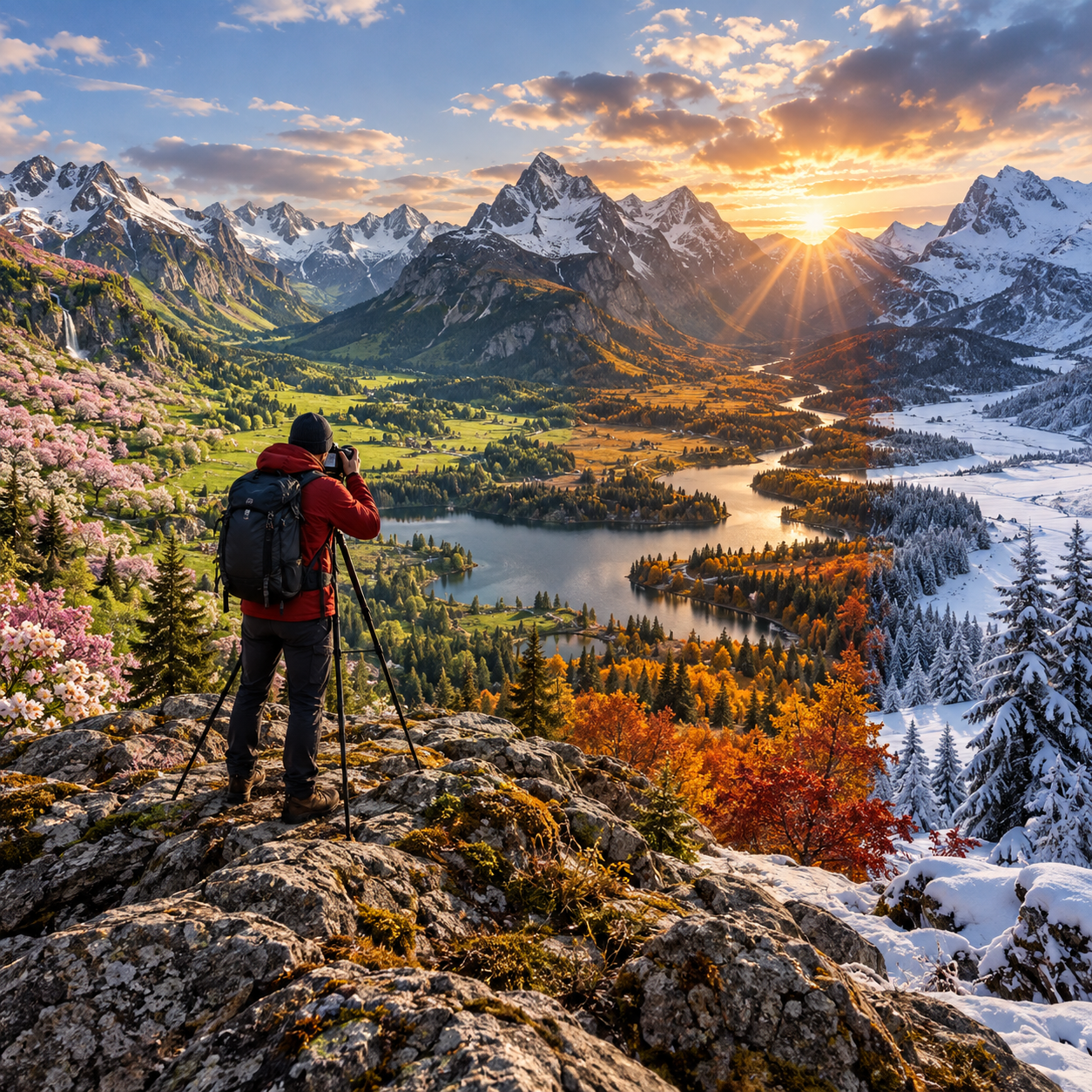 Photographie de paysage : capturer la beauté naturelle à travers les saisons